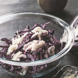 Red Cabbage with White Sauce and Honey